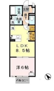グランパルク・コーズの間取り画像