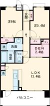 ヌーヴェルワイズ灘駅前の間取り画像