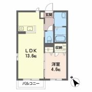 グランシャリオSの間取り画像