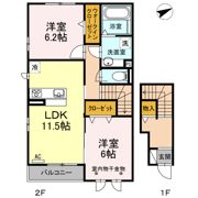 ベルフォレの間取り画像