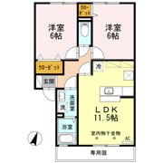 ウィルモア イーストの間取り画像