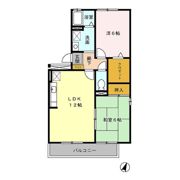 ボヌール藤の間取り画像