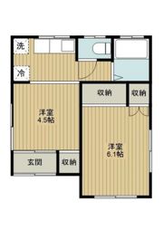広沢町戸建1の間取り画像