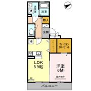 プラージュsakigakeの間取り画像