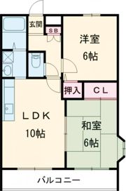 サンライトマンションの間取り画像