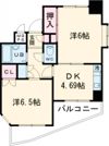 ダイナコート久留米駅前の間取り画像