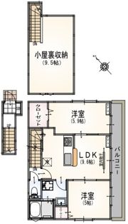 サンライズ狛江の間取り画像