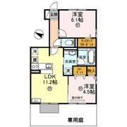 サンシャイン北斗の間取り画像