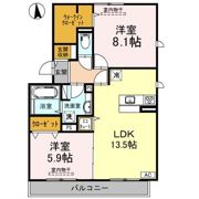 アンソレイユ C棟の間取り画像