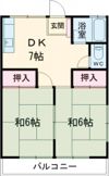 コーポ瀧の間取り画像