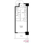 ハーモニーレジデンス武蔵小杉の間取り画像