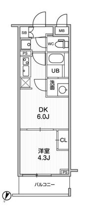 LIME RESIDENCE HIKIFUNEの間取り画像