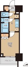 クロスレジデンス蒲田Ⅱの間取り画像