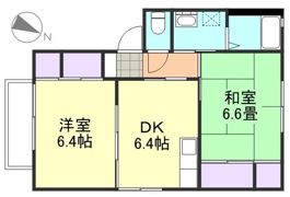 オンラードB棟の間取り画像