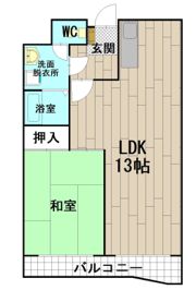 サンラビール小倉の間取り画像