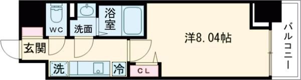 コージーコート浜大津の間取り画像