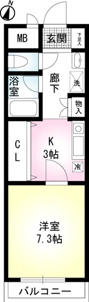 本町アンディの間取り画像