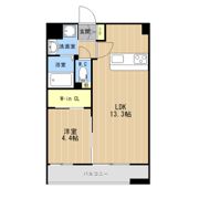 LIBTH水前寺の間取り画像