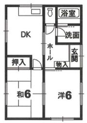 長谷川様 借家の間取り画像