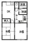 長谷川様 借家の間取り画像