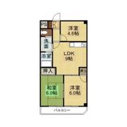 ヒルズ平和ヶ丘の間取り画像