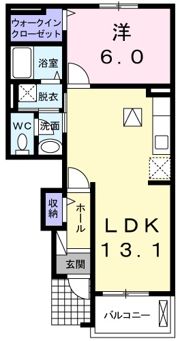 リバイバルMの間取り画像