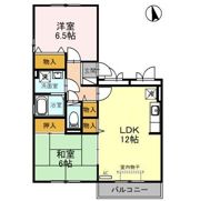 メゾン清水 Bの間取り画像