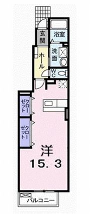 グランディールCの間取り画像