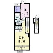 リバーサイドRの間取り画像