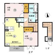 カレンメゾンの間取り画像