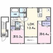 プティ フォレスタ柏原Ⅱの間取り画像