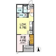 セレスティア六町Ⅱの間取り画像