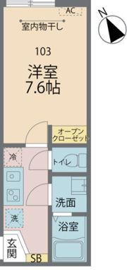 カインドネス西橋本の間取り画像