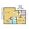 Residence Lea Leaの間取り画像