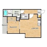 ジーメゾン名古屋牛立オークの間取り画像