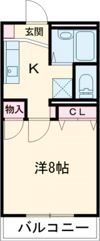 パークヒルズ亀田の間取り画像