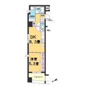 カスタリア新御茶ノ水の間取り画像