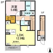GRAND D-ROOM高出N12の間取り画像