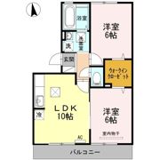 コージーコートKの間取り画像