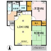セジュール西余戸 A棟の間取り画像