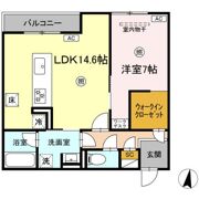 シティシャルムの間取り画像