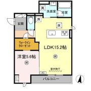 シティシャルムの間取り画像