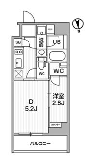 ALTERNA東池袋の間取り画像