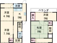松島町戸建て2の間取り画像