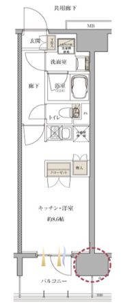 サンクレイドル海老名の間取り画像