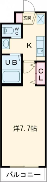 A・City清須の間取り画像