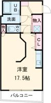 大安ヒルズの間取り画像