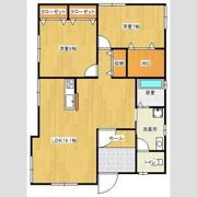 広野4丁目貸家B棟の間取り画像