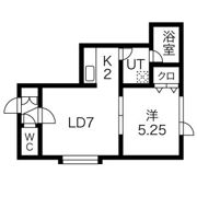 ハッピネス北郷IIの間取り画像