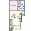 メゾン サンフラワー Bの間取り画像